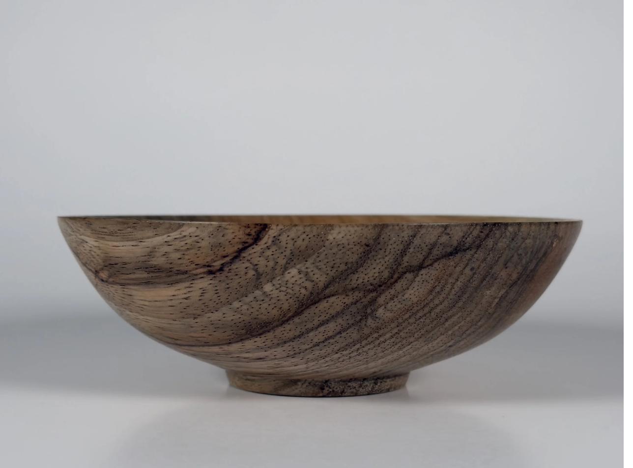 Black Limba bowl, in a private collection