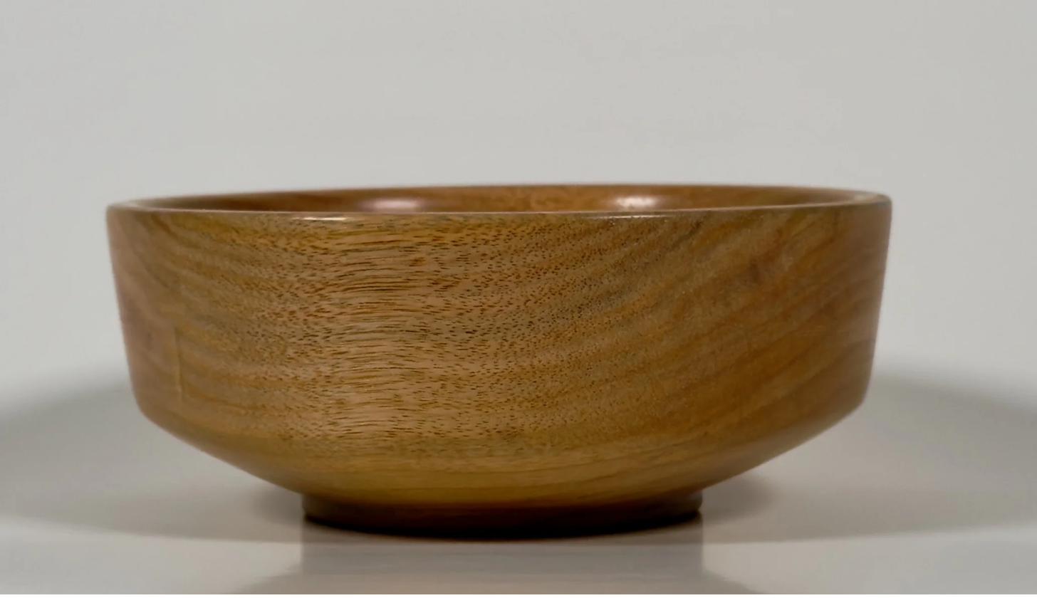 Canary Wood bowl, in a private collection